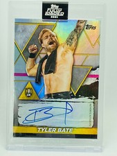 2021 Topps WWE Fully Loaded Tyler Bate On Card Auto #S-TB