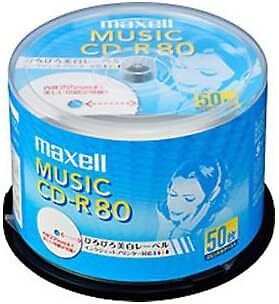 MAXELL Music CD-R Inkjet Printer compatible