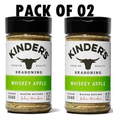 Kinder's Whiskey Apple Seasoning (8.7oz.) 2 Pack