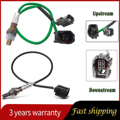 Set Of 2pcs Oxygen Sensor Up+Down For 2006 2007 2008 Mazda 6 2.3L Upper+Lower 