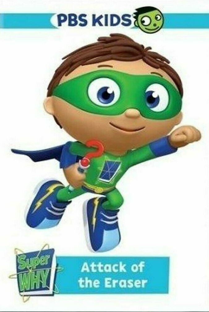 キッズ・ファミリー super why  DVD Super Why: Attack of the Eraser (DVD) PBS Kids, New, (A) | eBay