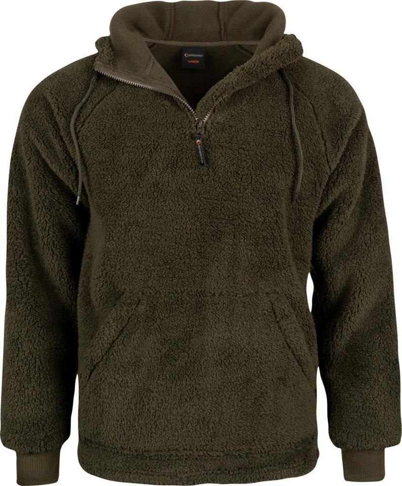 Speero Sherpa Fleece Hoodie / Carp Fishing Clothing - Image 2 of 4