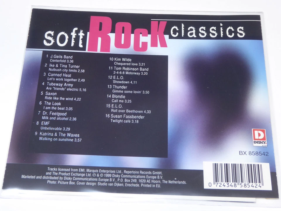 VARIOUS : Soft Rock Classics - CD 3 - Disky > VG+ (CD) - Bild 3 von 3