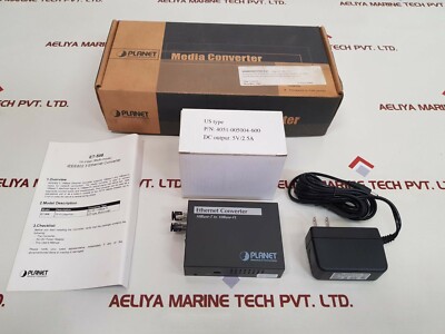 PLANET ET-508 Ethernet Converter Input - 5V DC,2A