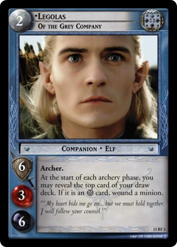 LotR TCG Bloodlines BL LEGENDS SET FOIL 13RF1 - 13RF18 COMPLETE LP/MINT - Picture 4 of 18