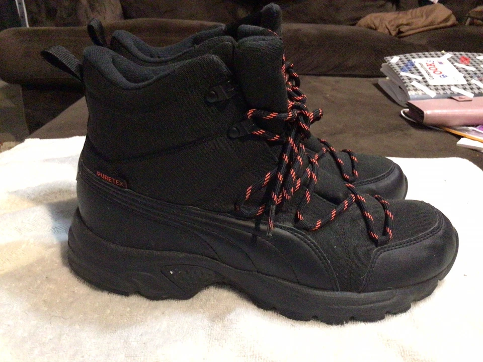 Puma AXIS TR Bota Wtr PT Trail Aire Libre Zapatos Entrenadores 372382 Puretex Impermeable Foto 2 de 4