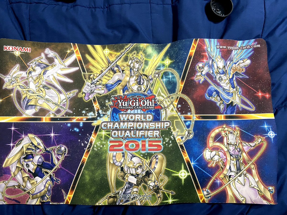 Yugioh Official WCQ 2015 Satellarknight Playmat!! | eBay