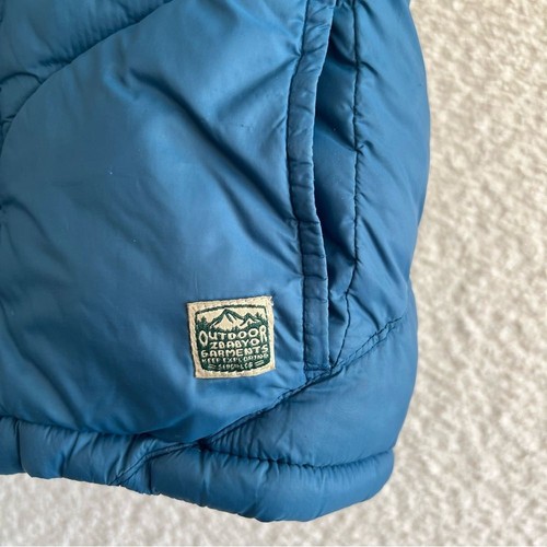 Zara Baby Boy Kids Hooded Puffer Vest Blue Zipper Size 12-18 Months - Picture 6 of 12