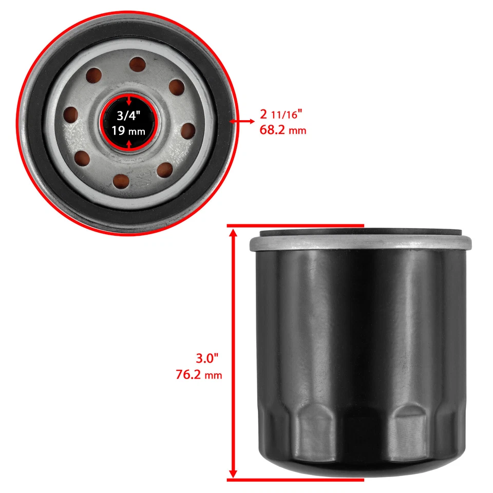 Kit de filtro de aire Caltric para Kawasaki Mule 3000 KAF620/Mule 3010 KAF620 2001-2008 Foto 4 de 4