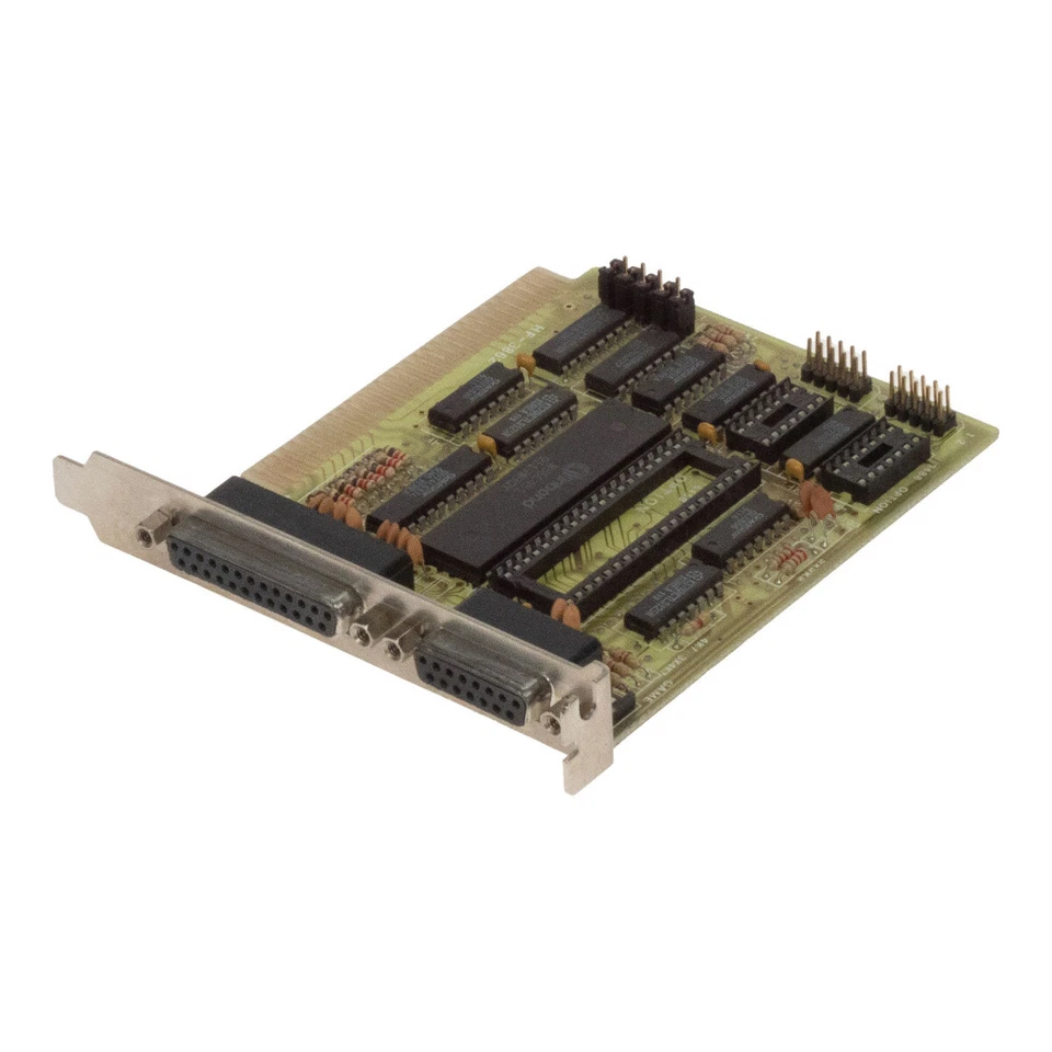 Multi Io Winbond HF-3862 Lpt Game Com Isa Scheda - Immagine 2 di 3