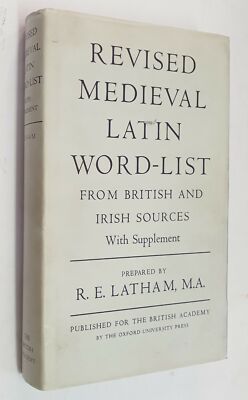 LATHAM Revised Medieval Latin Word-List from British and Irish Sources (1999)