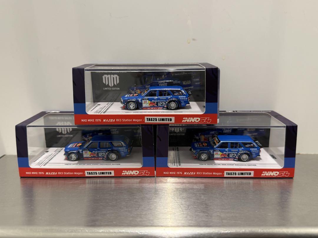 Tokyo Auto Salon 2025 1:64 inno64 Mazda RX-3 Station Wagon Tokyo Auto Salon 2025 1:64 inno64 Mazda RX-3 Station Wagon