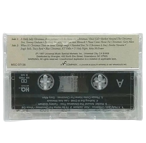 Wrangler Cowboy Christmas Volume 5 Cassette 1997 - Picture 2 of 2