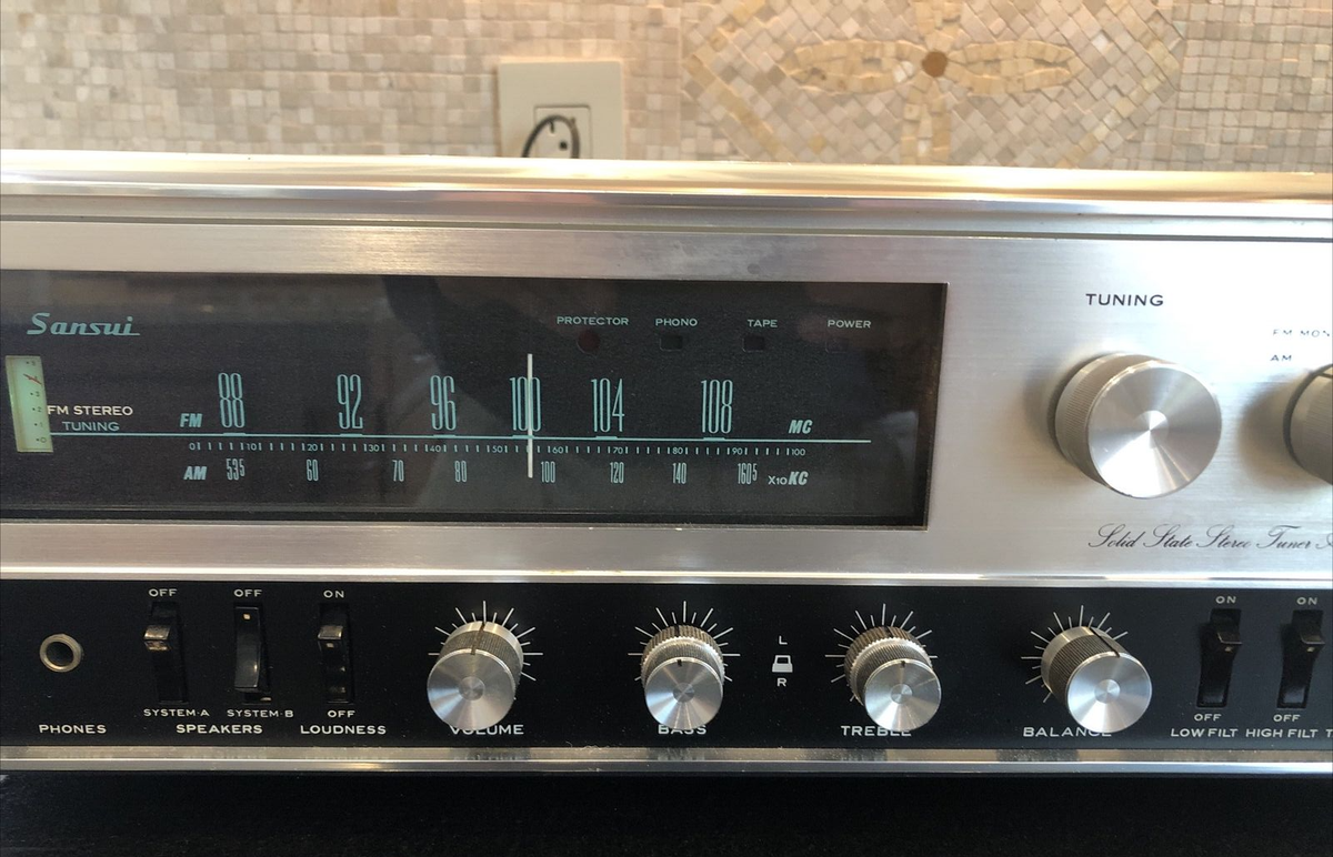 SANSUIオーディオ Sansui Model 3000A MPX Stereo Tuner Amplifier 45 WPC Perfect
