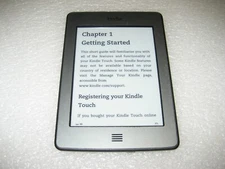 Amazon Kindle Touch 4th Generation, Wi-Fi, 4GB, 6", D01200, Text-to-Speech