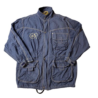 Vintage 80s 90s Ocean Pacific OP Weather Wear Jacket Adult Size