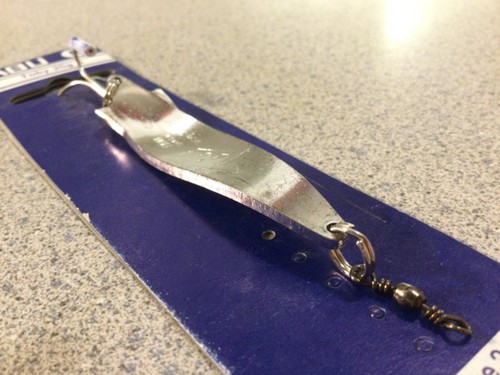 vintage Abu Svangsta Toby spoon Sweden 20gr - 3/4oz silver. - Picture 12 of 15
