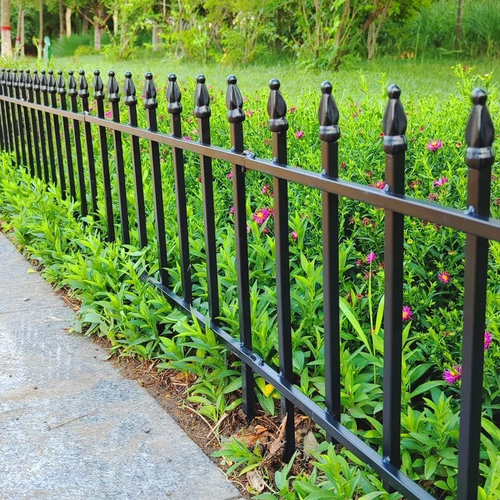 Metal Decorative Garden Fence 57Cm Wide X 45Cm High (5 Panels, Total Length 2... - Picture 8 of 12