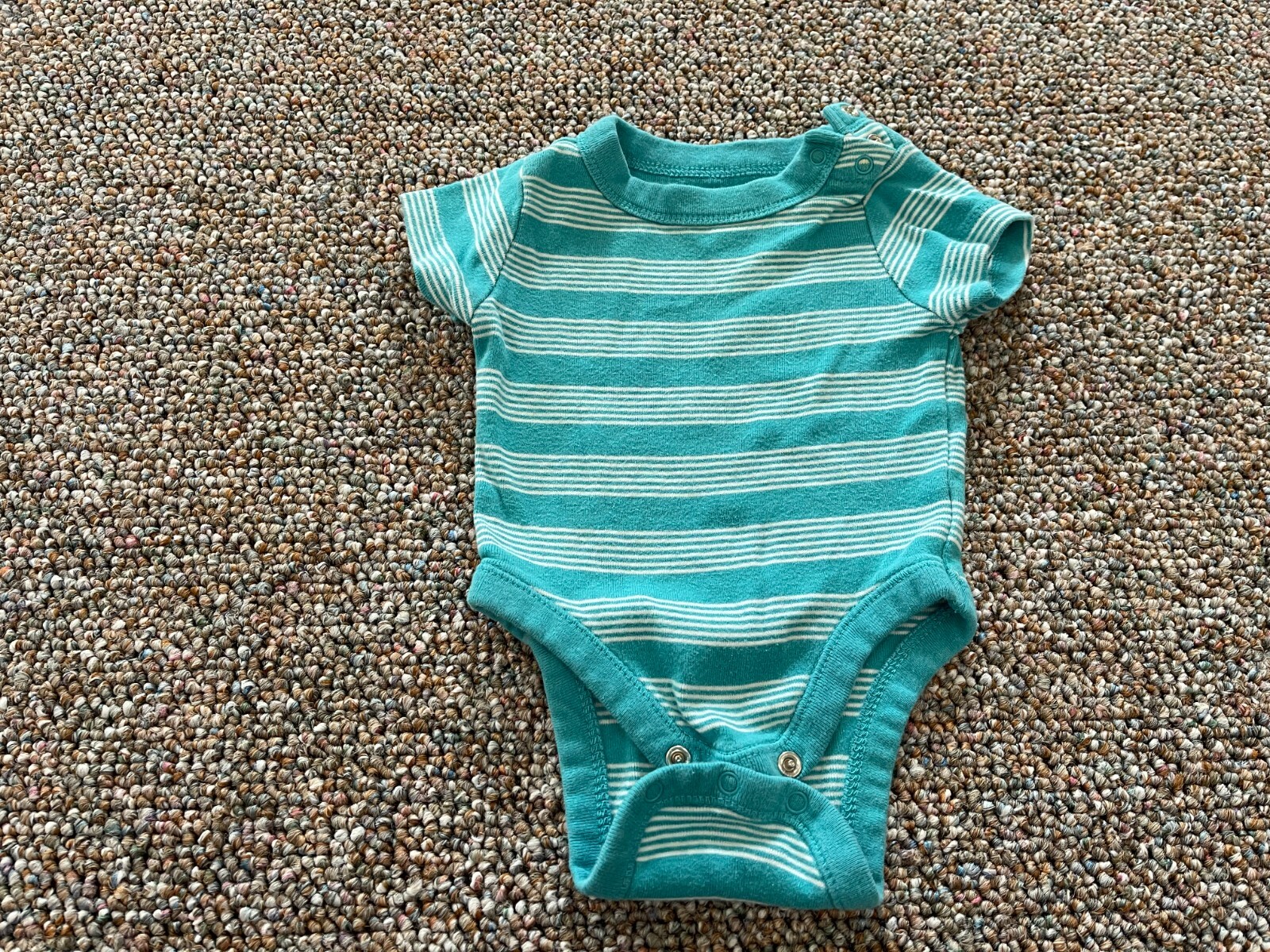 Old Navy Boys Blue & White Striped Bodysuit 03M eBay