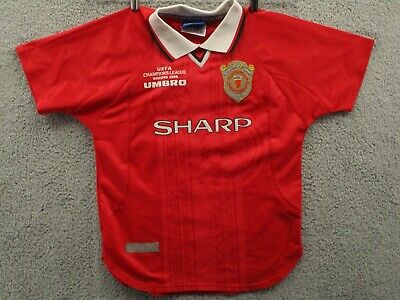 Umbro Manchester United Jersey UEFA Champions League 1999 1 Umbro Manchester United Jersey UEFA Champions League 1999 1