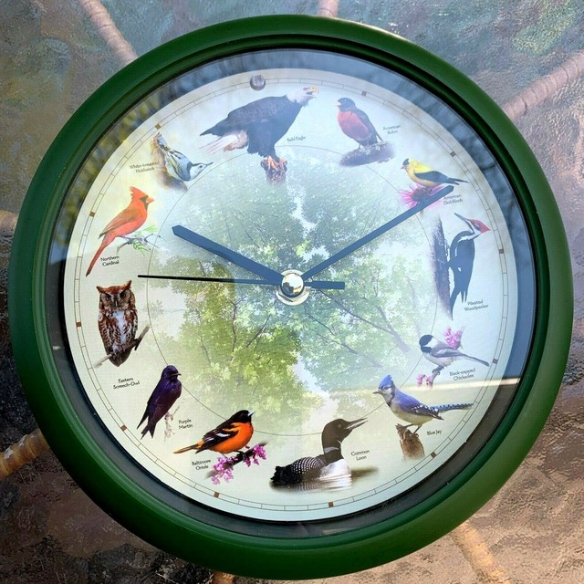 MARK FELDSTEIN Bird Clocks Limited Edition 20th Anniversary Singing