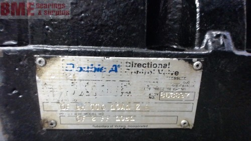 Double A Of 8 Ff 10B1 Directional Control Valve W/Solenoid Valve - Picture 9 of 10