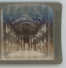 Gallery Palace of Colonna Oldest Roman Family Rome Italy Underwood Stereoview