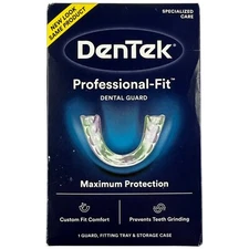 DenTek Professional Fit Maximum Protection Dental Guard (Antimicrobial Case) NOB