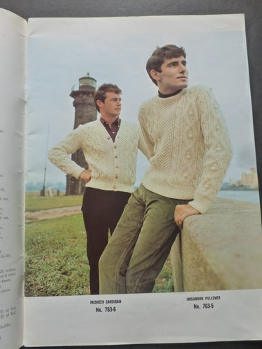 HAND KNITS FOR MEN by COLUMBIA - MINERVA - Vintage American Knitting Patterns - Picture 6 of 12