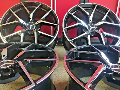 MERCEDES 18 INCH RIMS WHEELS SET4 NEW 18/8.5 FIT E350 E300 E400 E