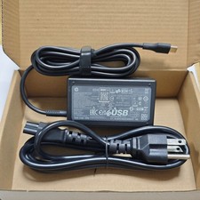 Genuine 65W USB-C Charger for HP TPN-DA20 TPN-LA23 TPN-HA01 TPN-CA21 L67440-001