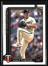 2025 Topps #283 Zebby Matthews