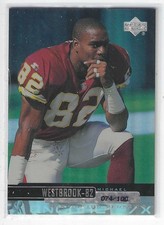 1999 Upper Deck Encore F/X #176 Michael Westbrook!  #'d 074/100!! RARE!!!