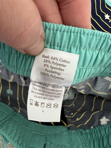 New Hanna Andersson Space Theme Board Shorts Bathing Suit Boy's Size 120 6-7 - Picture 4 of 5