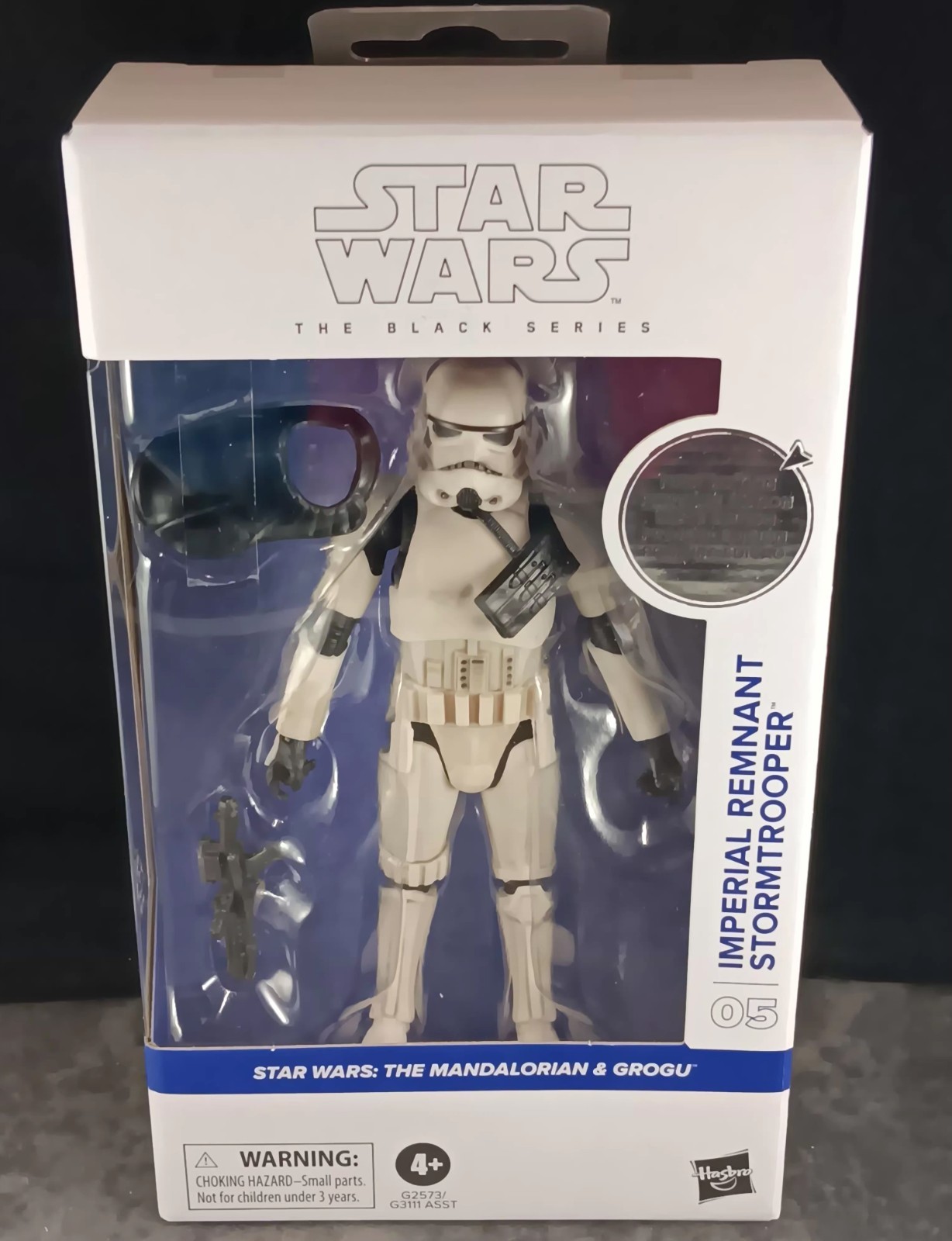 Star Wars IMPERIAL REMNANT STORMTROOPER First Edition Black Series Mandalorian