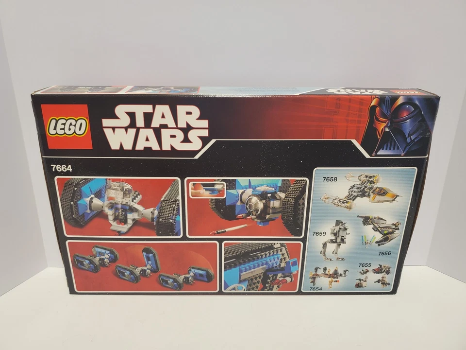 LEGO 7664 Star Wars TIE Crawler w/Shadow Troopers NEW SEALED - Image 2 of 4