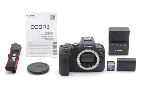 [NEAR MINT] Canon EOS R6 Mirrorless Digital Camera Body Black from JAPAN