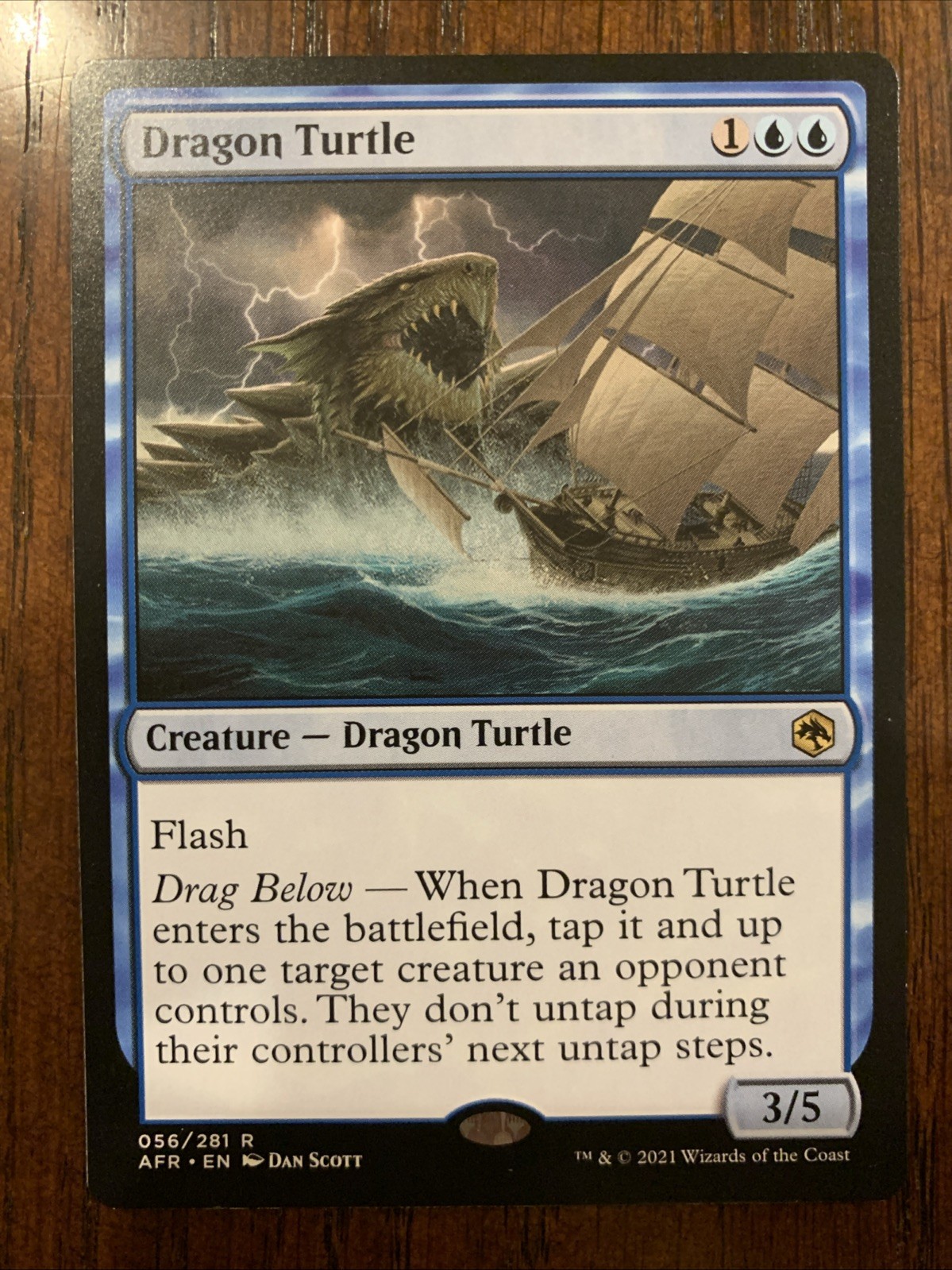 Dragon Turtle MTG Adventures in the Forgotten Realms M/NM