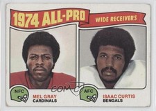 1975 Topps 1974 All-Pro Isaac Curtis Mel Gray #211 fm0