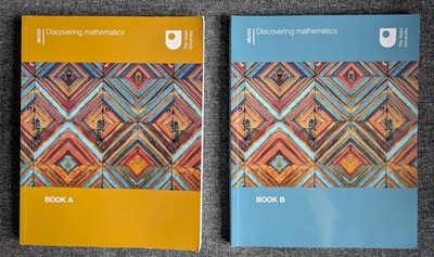 OPEN UNIVERSITY MU123 Discovering mathematics 4th & current edt VERY GOOD CDT