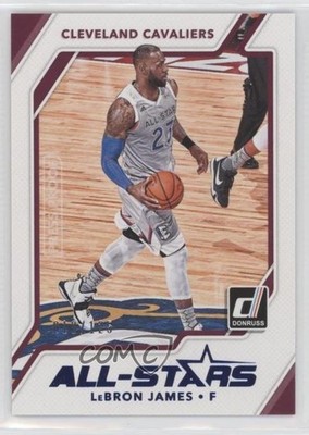 2017-18 Panini Donruss All-Stars Press Proof Blue /125 LeBron James #15 4xt