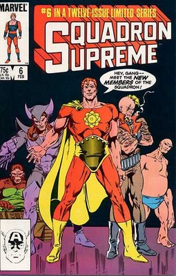 Squadron Supreme #6 FN; Marvel | Mark Gruenwald Hyperion - we combine shipping