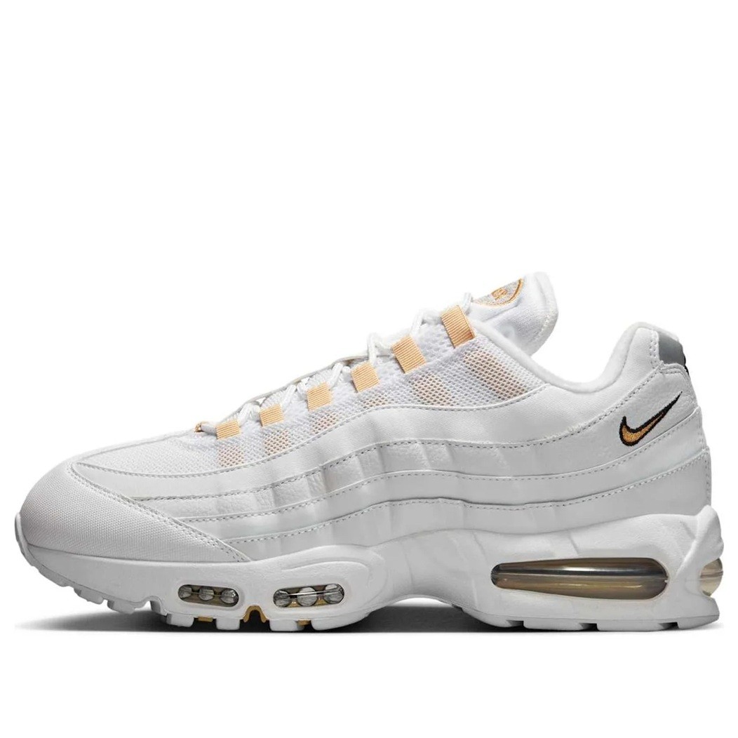 Men's Nike Air Max 95 OG White/Metallic Gold-Black (IB1667 101) | eBay