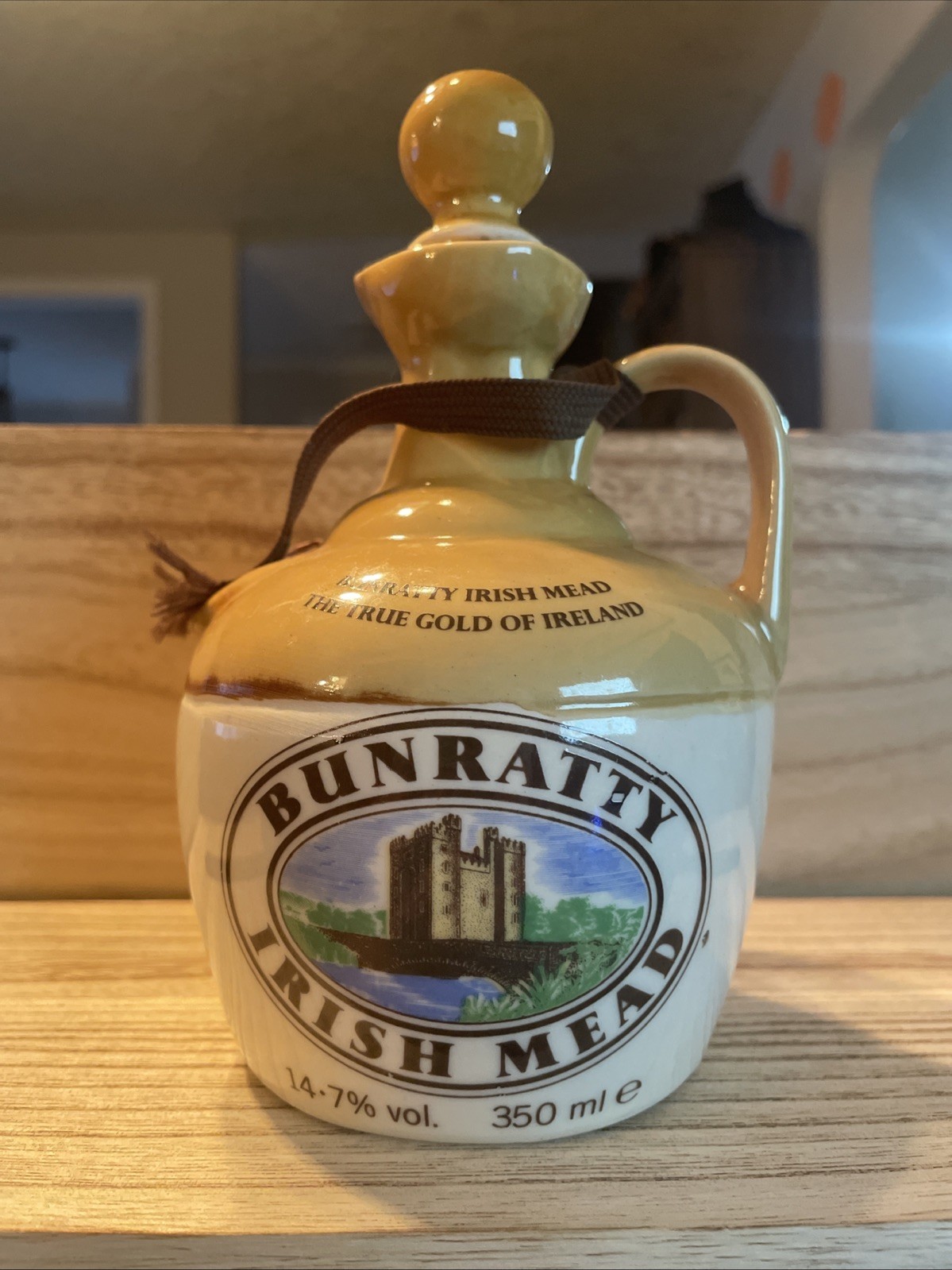 Vintage Stoneware Bunratty Mead Irish Jug/Decanter- Ceramic - Collectible!!