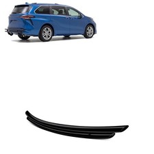 Black Horse Rear Bumper Guard Double Layer Black Fit 2021-2025 Toyota Sienna Black Horse Rear Bumper Guard Double Layer Black Fit 2021-2025 Toyota Sienna
