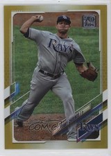 2021 Topps Gold Foil Yonny Chirinos #592 02ri