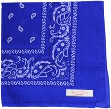 12 PCS Cowboy Bandanas 100 Cotton 22x22 Inch Handkerchief Scarf Head Wrap