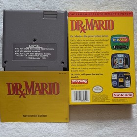 Rompecabezas Nintendo Dr. Mario NES Completo con Caja y Manual NTSC-U/C