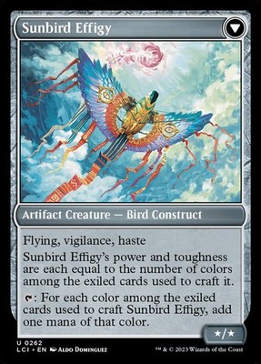 MTG Magic the Gathering Sunbird Effigy (262/535) The Lost Caverns of Ixalan NM