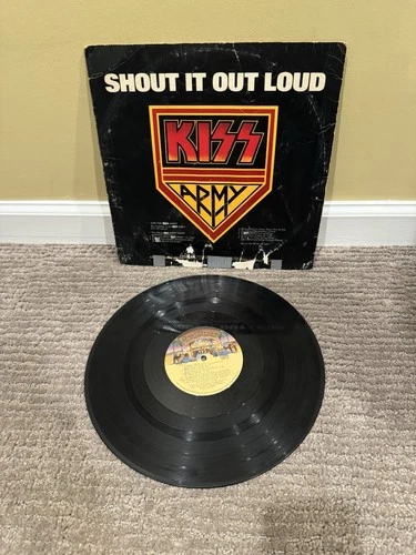 Kiss Destroyer Vinyl w/ Inner Sleeve Only VG-